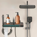 GobekUsa Brass Shower Faucet Set with Intelligent Atmosphere Light and Pressurized System