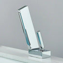 GobekUsa Brass Waterfall Basin Faucet Hot/Cold Mixer Taps Single Handle Bathroom Sink
