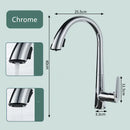 GobekUsa Black Brushed Gold Kitchen Faucet with Pull Out Spring Spout