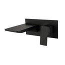 GobekUsa Blanoir Solid Brass In-Wall Black and Brushed Gold Basin Faucet Mixer Tap
