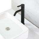 GobekUsa Brushed Tall Basin Sink Faucet for Stylish Bathroom Water Control