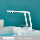 GobekUsa Brass Basin Sink Faucet Mixer with Single Handle for Bathroom Vanity