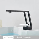 GobekUsa Brass Basin Sink Faucet Mixer with Single Handle for Bathroom Vanity