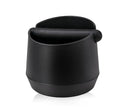 Modern matte black coffee knock box kitchen residue container by Decorbites