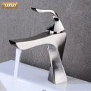 GobekUsa Contemporary Brass Basin Faucet with Single Handle Mixer for Bathroom