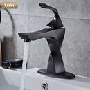 GobekUsa Contemporary Brass Basin Faucet with Single Handle Mixer for Bathroom