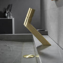 GobekUsa Basin Faucet Brushed Gold Cold & Hot One Hole Sink Tap Bathroom Creative Design