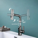 GobekUsa Digital Display Waterfall Basin Faucet with 3 Modes - Hot Cold Mixer Tap