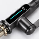 GobekUsa Digital Display Waterfall Basin Faucet with 3 Modes - Hot Cold Mixer Tap