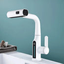 GobekUsa Digital Display Waterfall Basin Faucet with 3 Modes - Hot Cold Mixer Tap