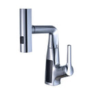 GobekUsa Digital Display Waterfall Basin Faucet Cold Hot Mixer Rotating Sink Tap