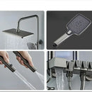 GobekUsa Digital Display Brass Thermostatic Shower Faucet Set for Bathroom