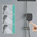 GobekUsa Digital Display Brass Thermostatic Shower Faucet Set for Bathroom