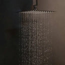 GobekUsa Black Digital Shower Faucet, Matte Black Finish, Thermostatic Temperature Display