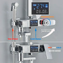 GobekUsa Digital Display Shower Faucet Set with Rain Shower Head