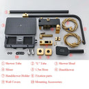 GobekUsa Digital Display Thermostatic Shower Faucet Set with Rain Shower Head