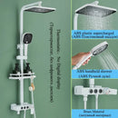 GobekUsa Digital Display Thermostatic Shower Faucet Set Rainfall Shower Mixer