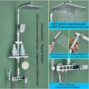GobekUsa Digital Display Thermostatic Shower Faucet Set Rainfall Shower Mixer