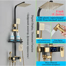 GobekUsa Digital Thermostatic Shower Faucet Set with Bidet Sprayer