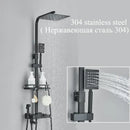 GobekUsa Digital Thermostatic Shower Faucet Set with Bidet Sprayer