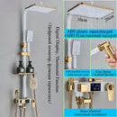 GobekUsa Digital Thermostatic Shower Faucet Set with Bidet Sprayer
