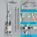 GobekUsa Digital Thermostatic Shower Faucet Set with Bidet Sprayer