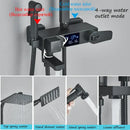 GobekUsa Digital Thermostatic Shower Faucet Set with Bidet Sprayer