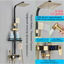 GobekUsa Digital Thermostatic Shower Faucet Set with Bidet Sprayer