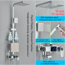 GobekUsa Digital Thermostatic Shower Faucet Set with Bidet Sprayer
