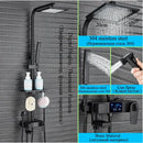 GobekUsa Digital Thermostatic Shower Faucet Set with Bidet Sprayer