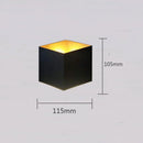 Modern matte black dual-head wall light outdoor sconce decor by Decorbites