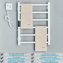 GobekUsa Electric Towel Warmer: Digital Display, Wall Mount, Smart Home Technology