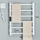 GobekUsa Electric Towel Warmer: Digital Display, Wall Mount, Smart Home Technology