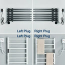 GobekUsa Electric Towel Warmer: Digital Display, Wall Mount, Smart Home Technology