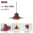 Pendant Light Iron Finish Modern Flying Saucer With French Atmosphere Horn Design Hanging Lamp