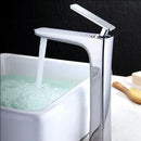 GobekUsa Basin Faucet: Black/White Brass Mixer Tap, Bathroom Sink Water Crane, Hot & Cold.