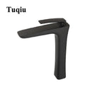 GobekUsa Basin Faucet: Black/White Brass Mixer Tap, Bathroom Sink Water Crane, Hot & Cold.