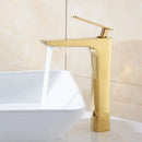GobekUsa Basin Faucet: Black/White Brass Mixer Tap, Bathroom Sink Water Crane, Hot & Cold.