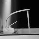 GobekUsa Black & Gold Modern Basin Faucet with Single Handle for Bathroom