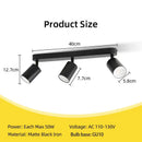 GobekUsa GU10 LED Ceiling Light: Modern Adjustable Spotlights Chandelier for Dining Rooms