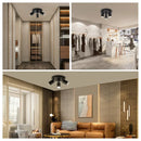 GobekUsa GU10 LED Ceiling Light: Modern Adjustable Spotlights Chandelier for Dining Rooms