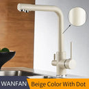 GobekUsa Kitchen Faucet Mixer Tap with 360 Rotation and Water Purification