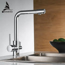 GobekUsa Kitchen Faucet Mixer Tap with 360 Rotation and Water Purification