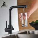 GobekUsa Kitchen Faucet Mixer Tap with 360 Rotation and Water Purification