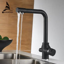 GobekUsa Kitchen Faucet Mixer Tap with 360 Rotation and Water Purification