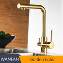 GobekUsa Kitchen Faucet Mixer Tap with 360 Rotation and Water Purification