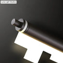 GobekUsa Modern Matte Metal Island LED Ceiling Light with Simple Acrylic Shade