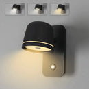GobekUsa LED Wall Lamp: Touch Dimmer, Adjustable 3-CCT Brightness Wall Sconce