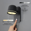 GobekUsa LED Wall Lamp: Touch Dimmer, Adjustable 3-CCT Brightness Wall Sconce