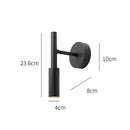 GobekUsa LED Wall Lamp Reading Light Adjustable Rotation Bedroom Spotlight